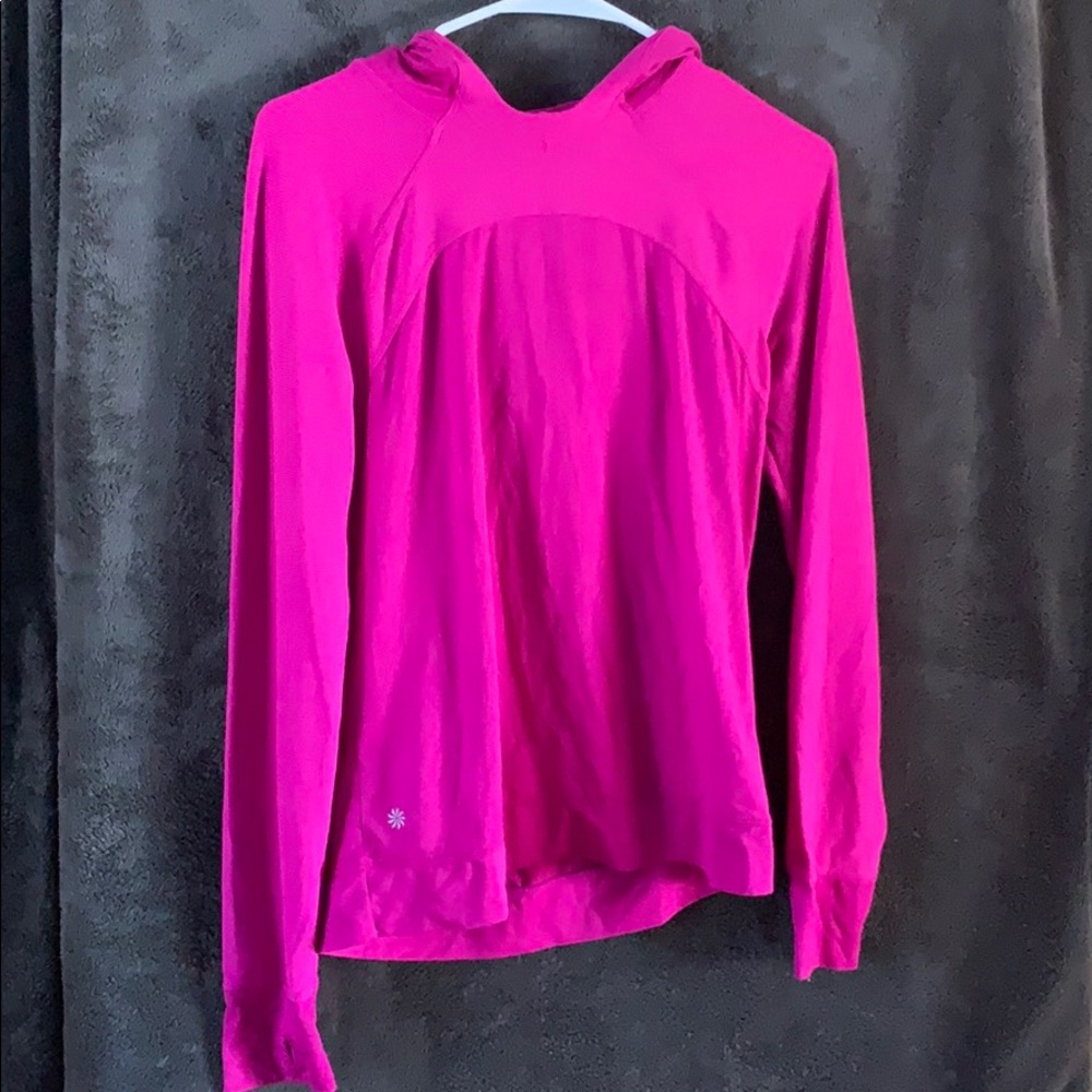 Athlete Pink Compression Workout Long-Sleeve